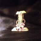 Purple Pacifier Earrings