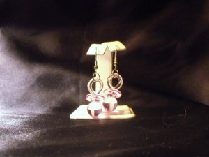 Purple Pacifier Earrings