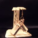 Pink Baby Bottle Earrings