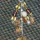 Falling Leaves key chain, purse charm, zipper pull, jewelry