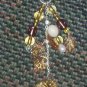 Falling Leaves key chain, purse charm, zipper pull, jewelry