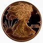 2011 Copper American Eagle 1oz Pure .999 UNC