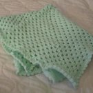 Square Mint Blanket