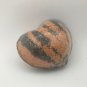Tiger Stripes Bath Bomb Heart Shaped Extoic Scent