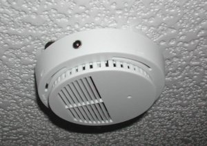 Wired Smoke Detector CCTV Spy Pinhole Color Camera