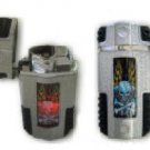 Triple Jet Flame Lighter with Multi Color Flashing Lights Wholesale Price PREE SHIPPING