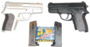 2  Pack P618 Airsoft with Case Airsoft Guns air soft FREE SHIPPING 2 guns 2 clips
