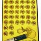 FIVE 5 42 Head Laser Pointers Complete with Batteries and Plastic Cases