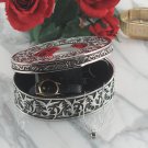 Sterlingcraft Antique Silverplated Jewelry Box  FREE SHIPPING