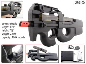 FULLY AUTOMATIC AIRSOFT BELGIUM P 90 FREE SHIPPING