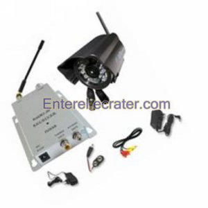 Night Vision Weatherproof Color Wireless Security Camera with 1.2GHZ Receiver Kit SFA-010219