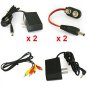 1.2GHz Wireless Color CMOS Cameras & Receiver C-208B2