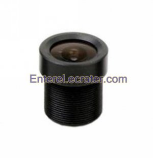 2.5mm 95.6 Degree Wide Angle Fixed CCTV Board Lens F2.0