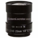 12 25mm Security Camera Fixed C Mount Lens AN2514F