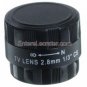 2.8mm 13 F1.6 Plastic & Metal Fixed Iris CS Mount Camera Lens