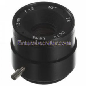 12mm 13 F1.2 Fixed Iris CS Mount CCTV Security Camera Lens