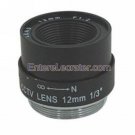 Metal 12mm 13 inch CS Fixed Security CCTV Video Camera LENS SSE1212NI METAL