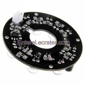 80 Degree Infrared 16LED Illuminator Board Plate for CCTV Security Camera FY-6016-80
