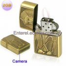 Mini 1.3 Megapixel Lighter Shaped Hidden Spy Camera SC-555-2GB