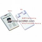 Mini 4GB 1.3M Pixels Security Spy The Thinnest ID Card Hidden DVR Camera FC-MDS6805