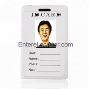 Work Permit Type ID Card Spy Camcorder 4GB Memory Hidden Camera