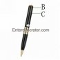 640 x 480 Video Spy Pen Camera Camcorder with TF Card Slot Black ABC003