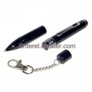 1280 x 720 HD Spy Pen Video Recorder 8GB Switchable Lens Cover Pin Hole Camera QW156