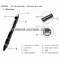 1280 x 960 Motion Detection Pen Spy Hidden Camera with DVR and Photo Capture