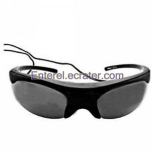 13inch CMOS 380TVL Sunglasses Spy Camera with 2.5 MP4 Player SPY-040