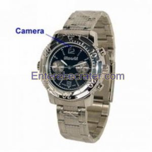 4GB Flash Memory DVR Spy Camera Wristwatch Hidden Camera TRA381