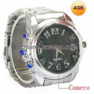 Mini 4GB Spy Pinhole Camera Watch DVW003