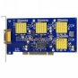 H.264 Compression Format 4 Channel Real-time Card TE-8004E