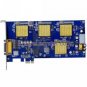 H.264 Compression Format 4 Channel Real-time Card TE-9004E