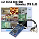 Surveillance Digital 4Ch H.264 CCTV Real-time Recording DVR Card INS-4DVRCARD02