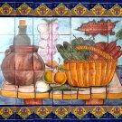 backsplash talavera tile mural