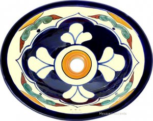 Mexican Talavera Sink "Adriana"