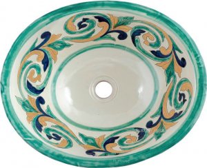 Mexican Talavera Sink "Antonio"