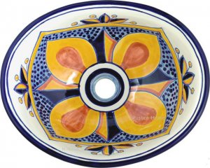 Mexican Talavera Sink "Manuel"