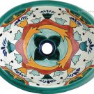 Mexican Talavera Sink "Melissa"
