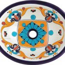 Mexican Talavera Sink "Claudia"