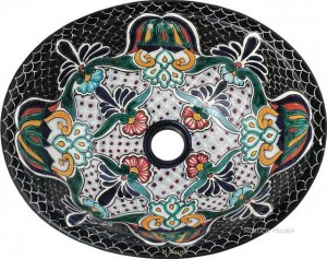 Mexican Talavera Sink "Amanda"