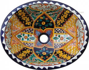 Mexican Talavera Sink "Constanza"