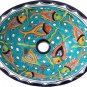 Mexican Talavera Sink "Fish Aquarium"