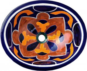 Mexican Talavera Sink "Ricardo"