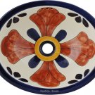 Mexican Talavera Sink "Diana"
