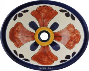 Mexican Talavera Sink "Diana"