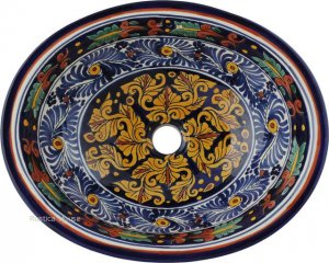 Mexican Talavera Sink "Valentina"