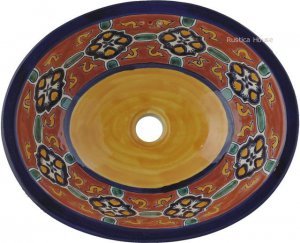 Mexican Talavera Sink "Matias"