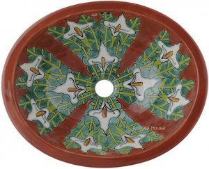 Mexican Talavera Sink "Lucas"