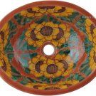 Mexican Talavera Sink "Flowers"